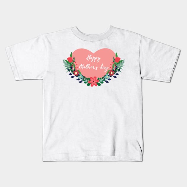 Happy mother's day Kids T-Shirt by grafart